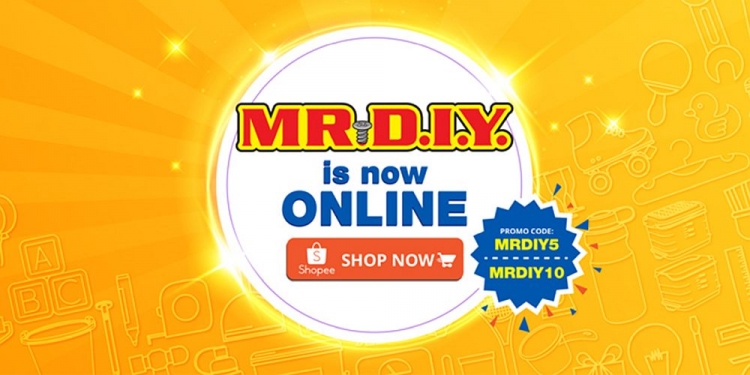 Anda Kini Boleh Shopping MR. DIY Secara Online