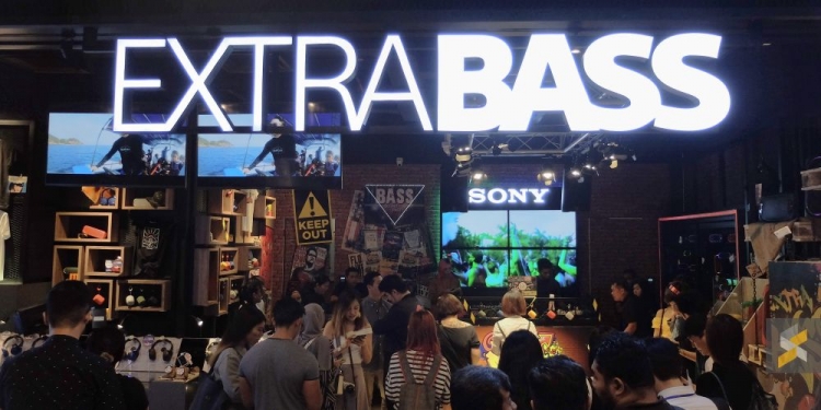 Kedai EXTRA BASS Sony Miliki Segalanya Buat Peminat EDM