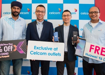 Huawei Y6 2018 percuma untuk pengguna Celcom FIRST jika sanggup