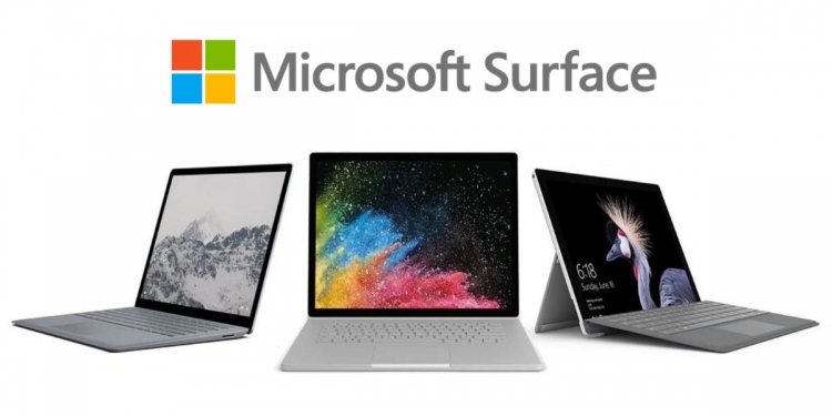 Tiga jenis Microsoft Surface, yang mana cinta hati pertama