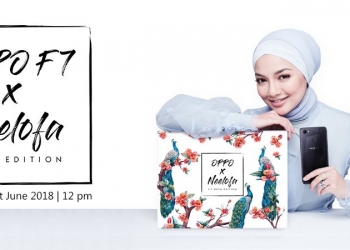 OPPO F7 x Neelofa Edition ada banyak hadiah raya pada harga sama