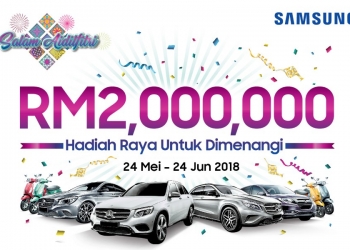 Beli telefon Samsung Galaxy nak raya ni berpeluang menang kereta Mercedes