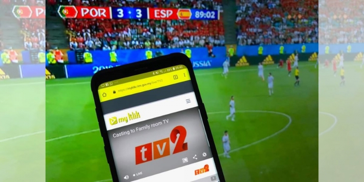 Tayang Piala Dunia yang percuma di RTM ke skrin besar dengan cara ini