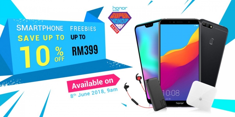 Diskaun dan hadiah percuma di Super Honor Day hari ini