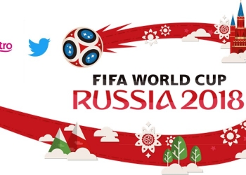 Tonton Piala Dunia hampir secara langsung sambil jimat data melalui Twitter
