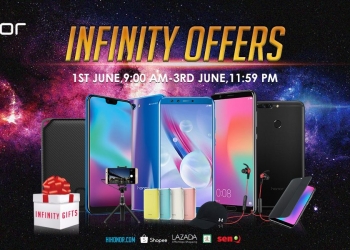 honor sambut ketibaan GST 0% dengan tawaran Infinity