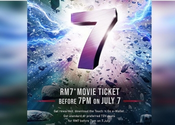 Beli Tiket Wayang Pada Harga RM7 Sahaja Melalui APP Touch ‘n Go