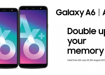 Pilih diskaun RM100 atau storan berganda dalam promosi Galaxy A6 | A6+