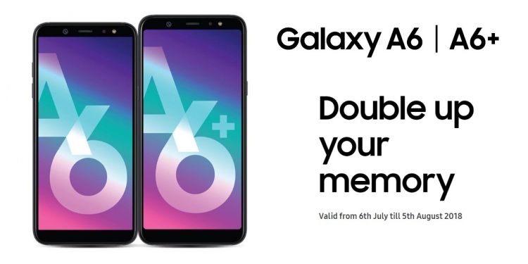 Pilih diskaun RM100 atau storan berganda dalam promosi Galaxy A6 | A6+