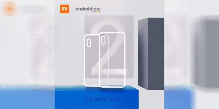 Dua Mi A2 berkuasa Android One akan dilancar di kota Madrid