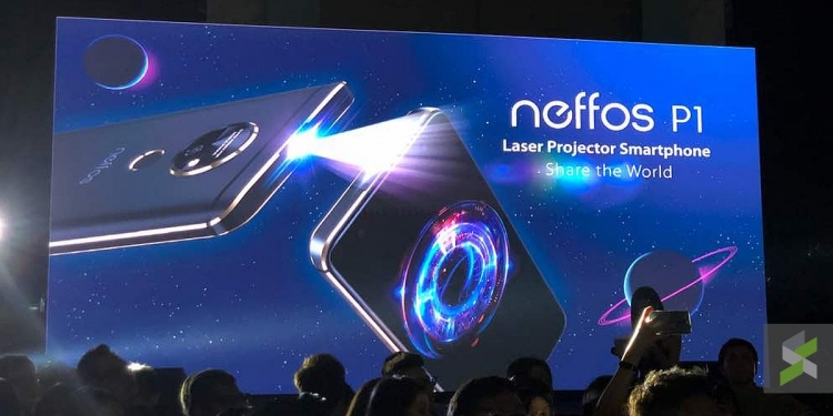 Malaysia lokasi pertama Telefon Pintar Projektor, Neffos P1 dipamerkan
