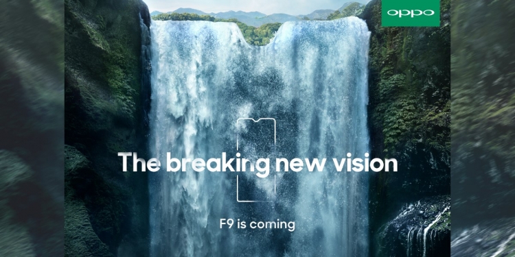 OPPO F9 akan datang dengan takuk paling kecil bulan depan