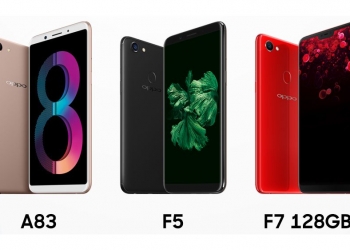 OPPO potong harga tiga model telefon pintar: A83, F5 dan F7 128GB
