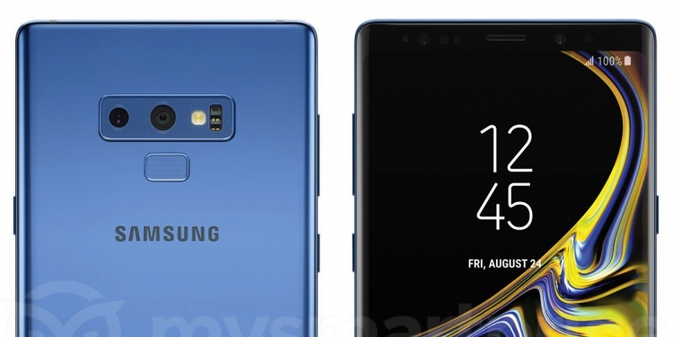 Warna Biru dan Kuning tarikan utama Galaxy Note9