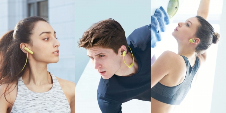 Fon kepala baru Sony bantu peminat kecergasan bersenam seorang diri