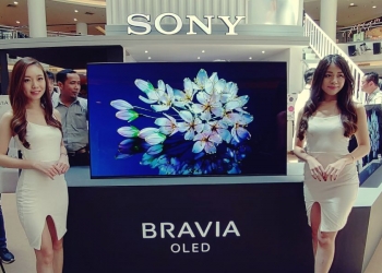 Televisyen OLED Sony A9F Serikan Ruang Tamu Dengan Paparan 4K HDR