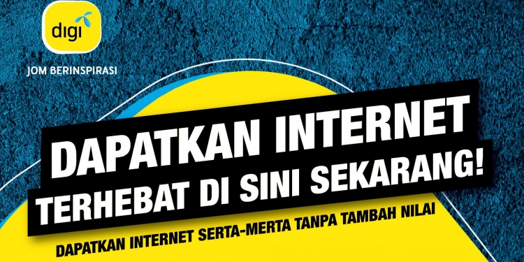 Digi Prepaid Internet Reload, cara mudah tambah kuota internet