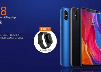 Jam Amazfit BIP percuma untuk pembeli terawal Mi 8