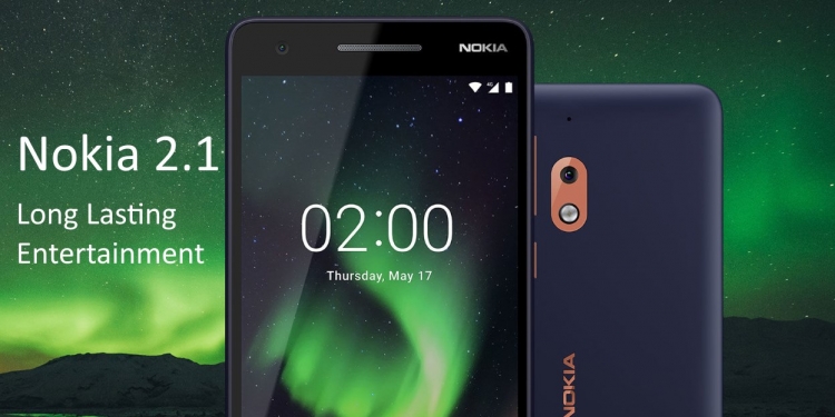 Nokia 2.1 peranti Android Go dengan skrin besar dan bateri 2 hari