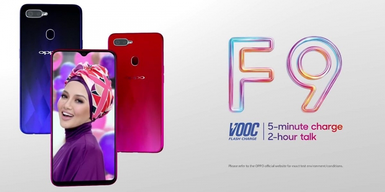 OPPO nak bagi OPPO F9 untuk penonton majlis pelancaran hari ini