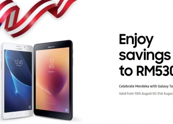 Samsung bagi diskaun hingga RM530 untuk Galaxy Tab sempena merdeka