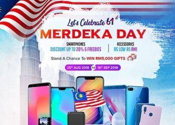 Promosi Merdeka honor sedia jualan serendah RM1