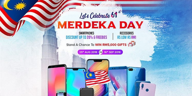 Promosi Merdeka honor sedia jualan serendah RM1