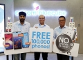 100 ribu telefon pintar percuma di Celcom selama 101 hari