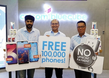 100 ribu telefon pintar percuma di Celcom selama 101 hari