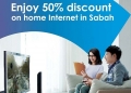 Diskaun hingga 50% untuk Celcom Home Fibre tanpa had di Sabah