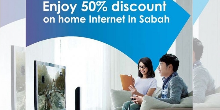 Diskaun hingga 50% untuk Celcom Home Fibre tanpa had di Sabah