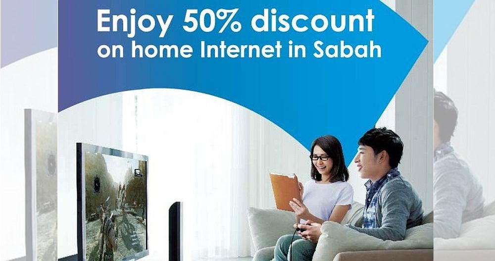 Diskaun hingga 50% untuk Celcom Home Fibre tanpa had di Sabah