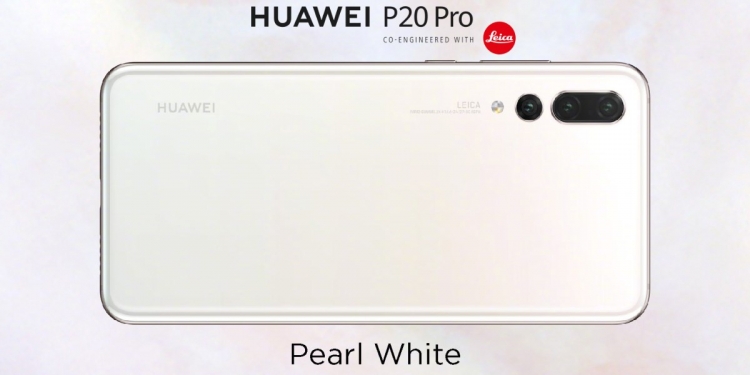 Putih Mutiara pilihan terbaru Huawei P20 Pro di Malaysia