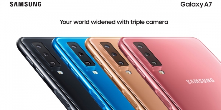 Samsung lancar telefon pintar pertama dengan tiga lensa kamera belakang