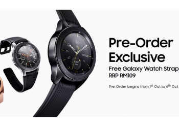Galaxy Watch bergred tentera muncul di Malaysia awal Oktober