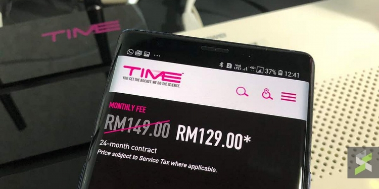 TIME Internet pun ada pelan 100Mbps hanya RM129 tapi dengan syarat