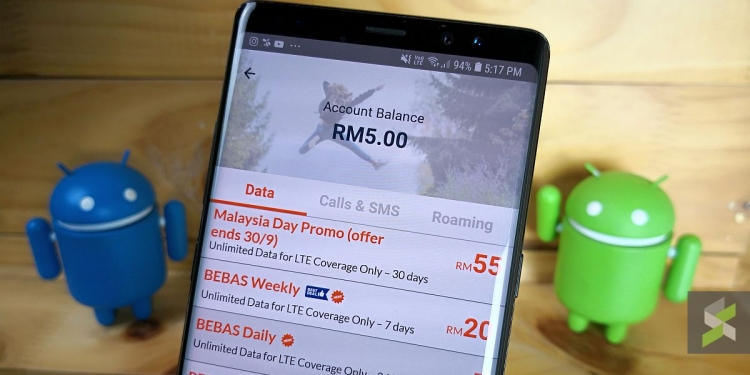 Internet 4G tanpa had di unifi mobile hanya RM55 sempena Hari Malaysia