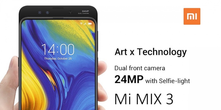 Mi MIX 3 selesaikan masalah takuk dengan mudah