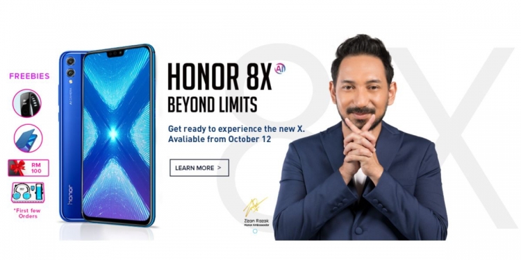 honor 8X mula dijual hari ini dengan tawaran istimewa di Shopee