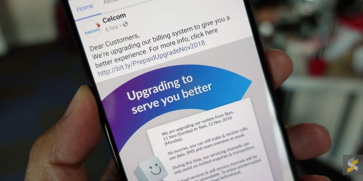 Celcom Jalankan Naik Taraf Sistem, Beberapa Perkhidmatan Akan Tergendala