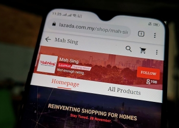 Lepas kereta, rumah pun akan dijual di Lazada