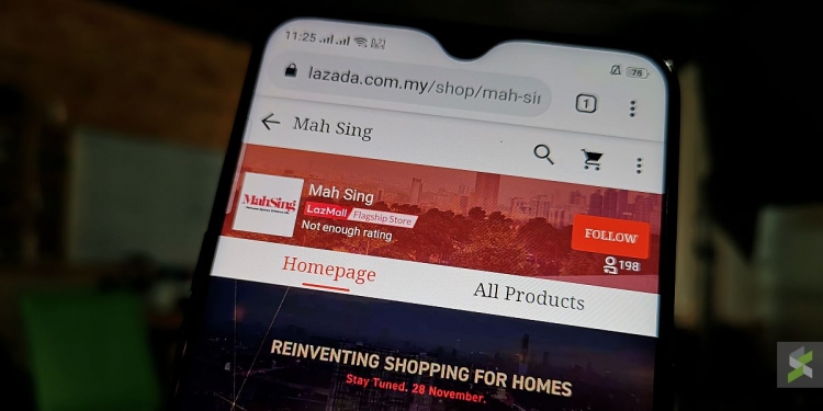 Lepas kereta, rumah pun akan dijual di Lazada