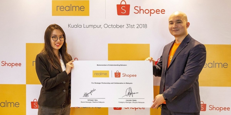 Shopee dilantik sebagai penjual eksklusif Realme 2 Pro