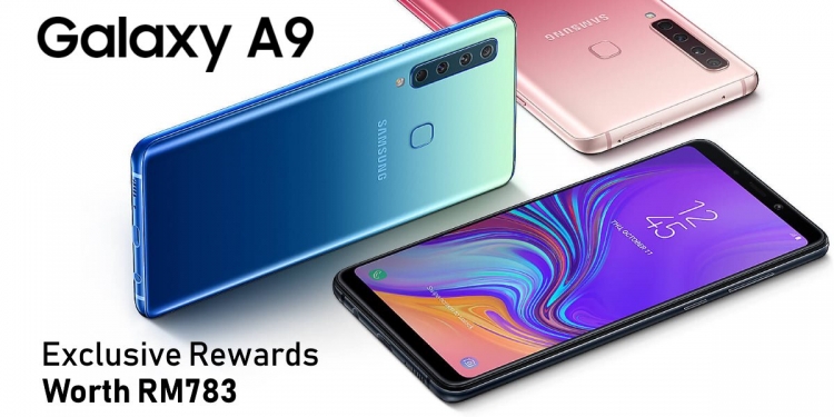 Samsung Galaxy A9 dengan 4 kamera ada promosi jualan awal istimewa