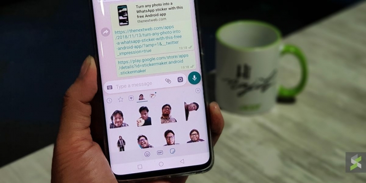 Jadikan gambar anda kepada sticker whatsapp dengan mudah