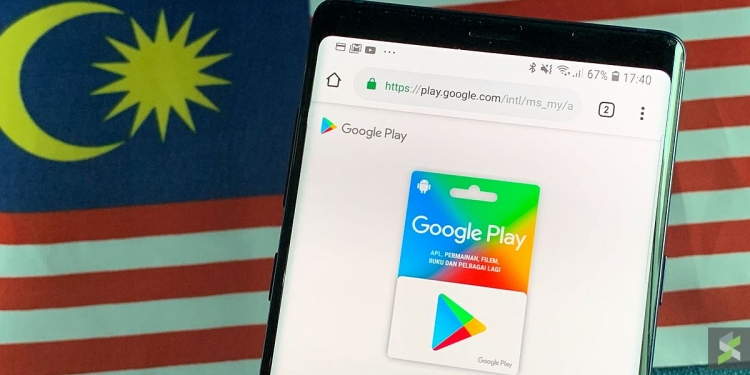 Kad hadiah Google Play mula dijual di 7-Eleven