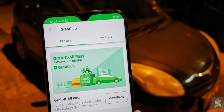 Jimat sehingga 55% dengan GrabClub