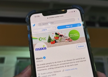 Internet Maxis hilang di tengah malam