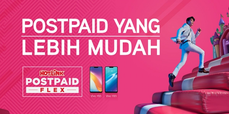 Beli telefon hanya RM1 dengan Hotlink Postpaid Flex Plus
