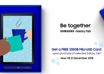 Kad MikroSD percuma dengan membeli tablet Samsung Galaxy Tab
